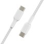 Belkin BOOST CHARGE USB Type-C kabel 1m Hvid Belkin BOOST CHARGE USB Type-C kabel 1m Hvid